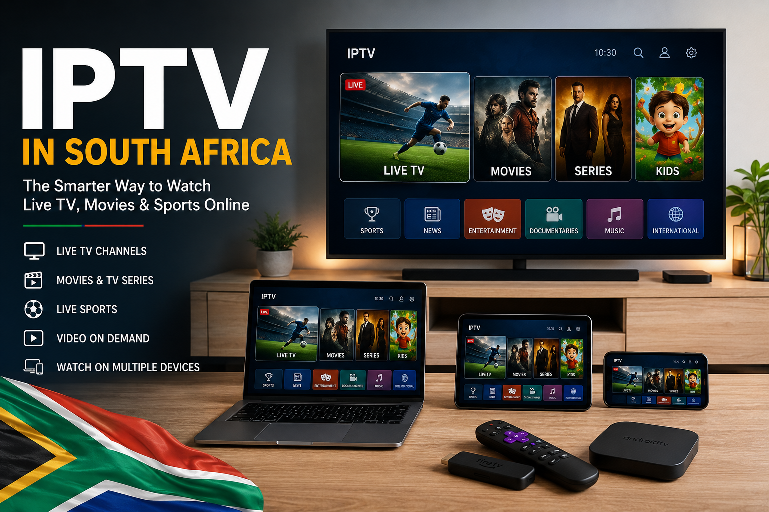 IPTV in South Africa: The Complete Guide to Modern Online TV Streaming